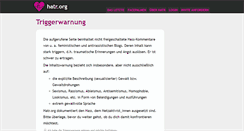 Desktop Screenshot of hatr.org